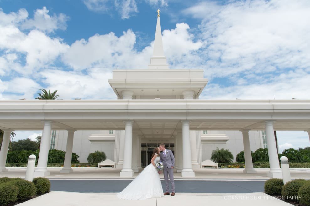 Abigail & Kevin’s Orlando Florida Temple LDS Wedding