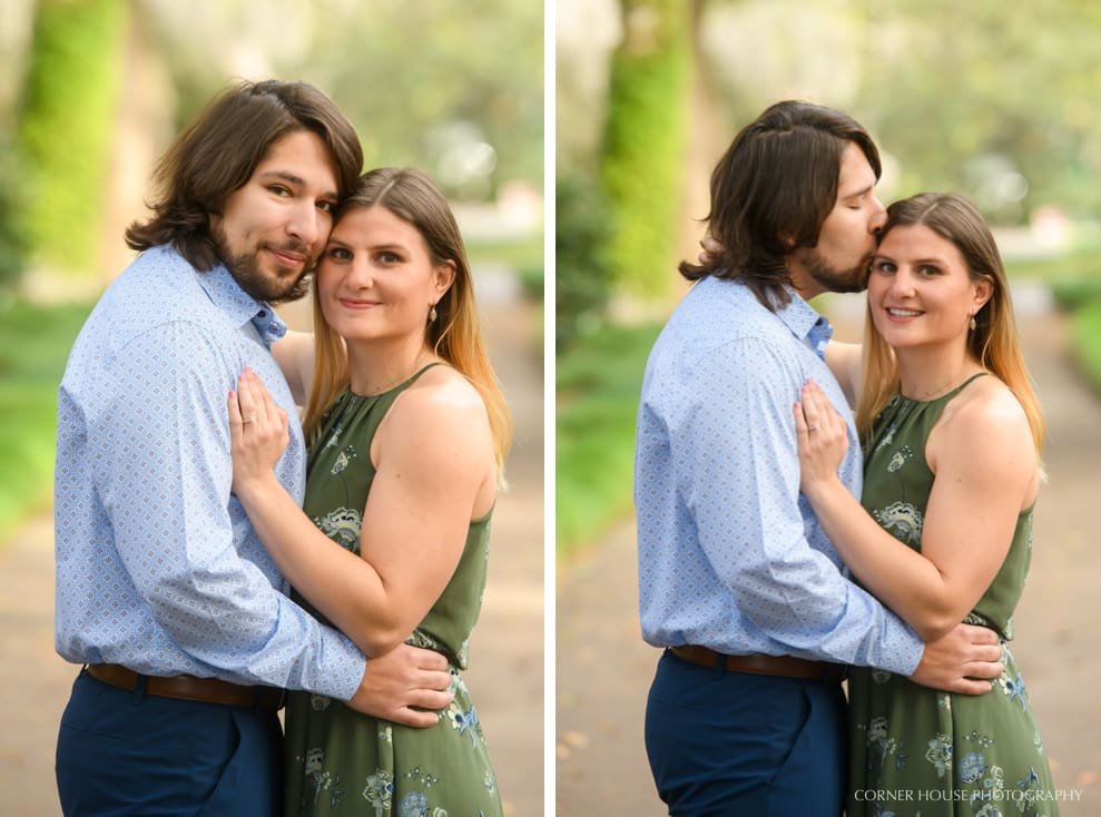 Orlando Garden Engagement Orlando Garden Engagement