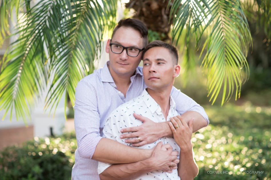 Artem & Sergey’s Ethereal Sunset Family Portraits