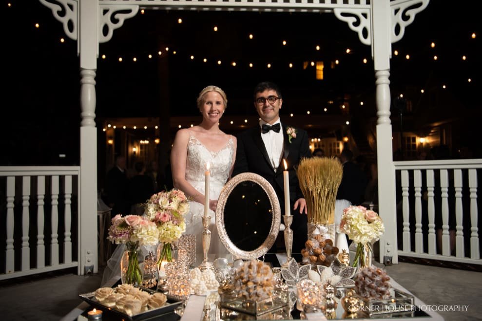 Erica & Merdad’s Courtyard at Lake Lucerne Wedding