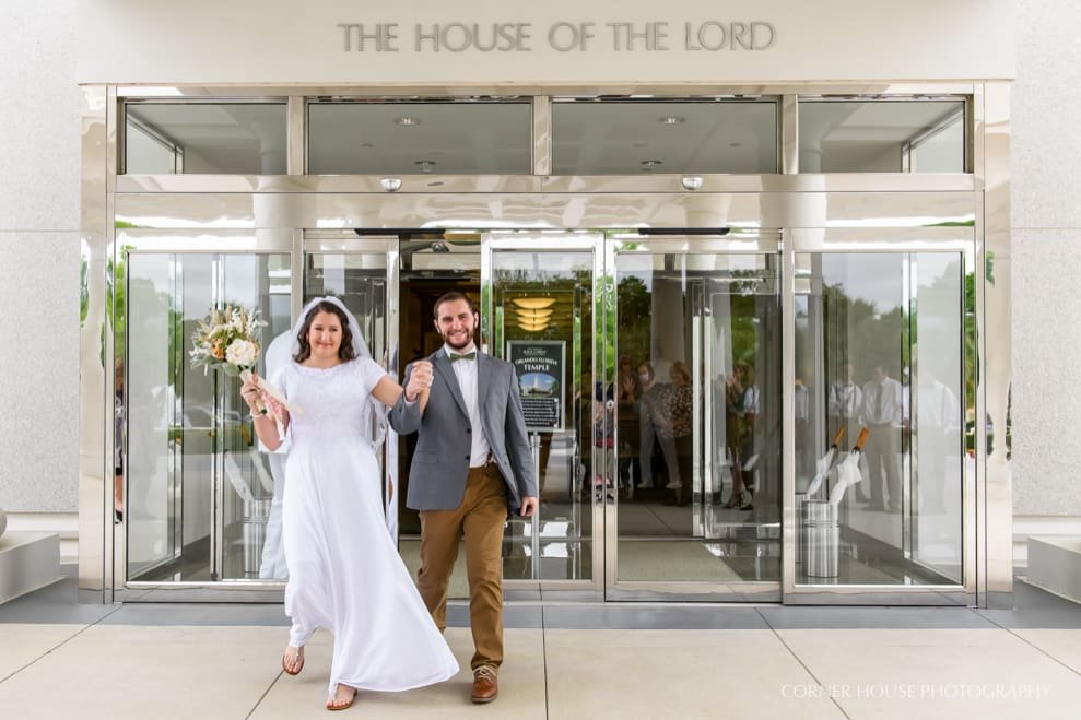 Orlando Florida Temple Wedding