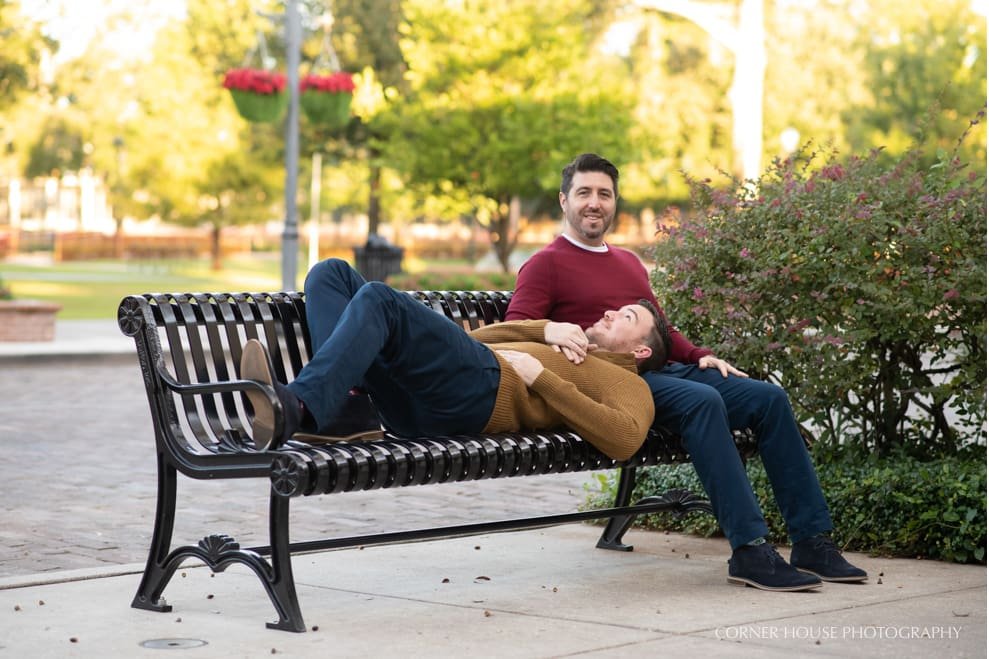 Kyle & Kenny’s Downtown Winter Park Engagement