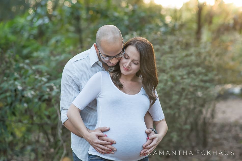 Christina & Radhames’ Woodsy Maternity Session