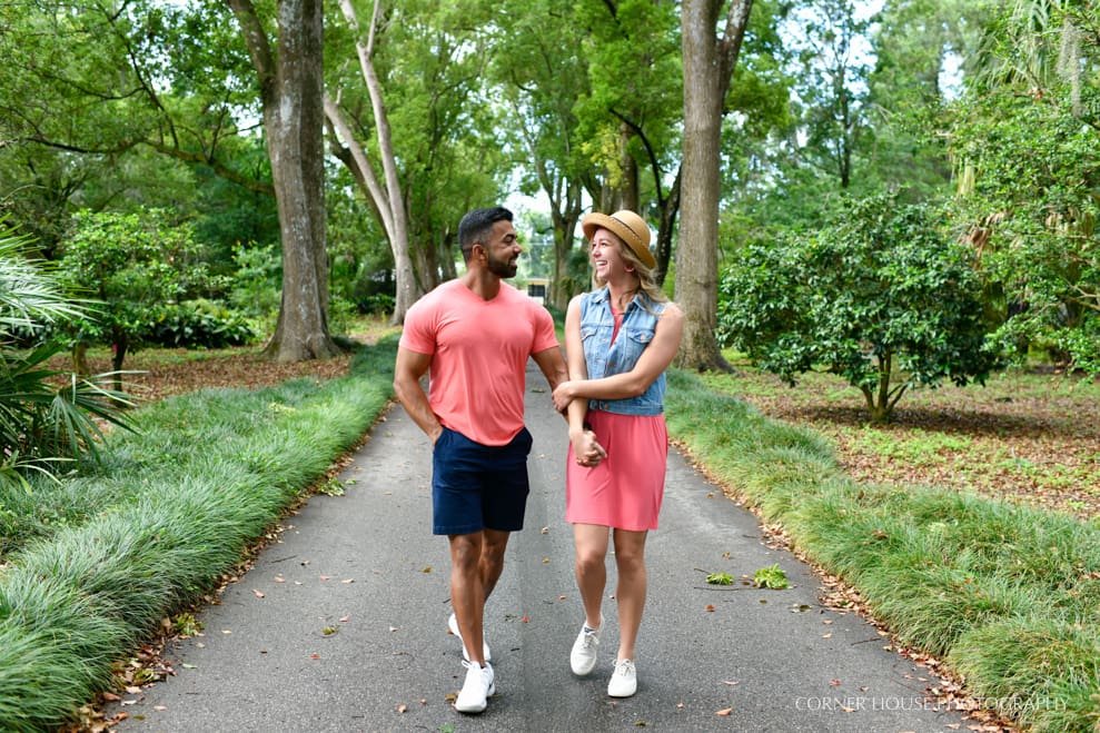 Courtney & Zaeem’s Leu Gardens Engagement