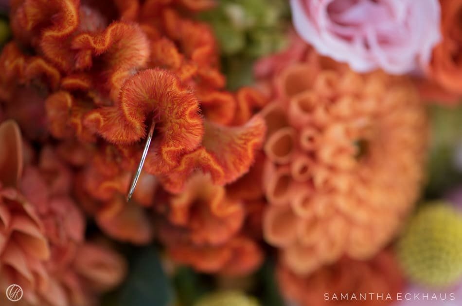 Kaitlin & Matt’s Orange and Navy Paradise Cove Wedding