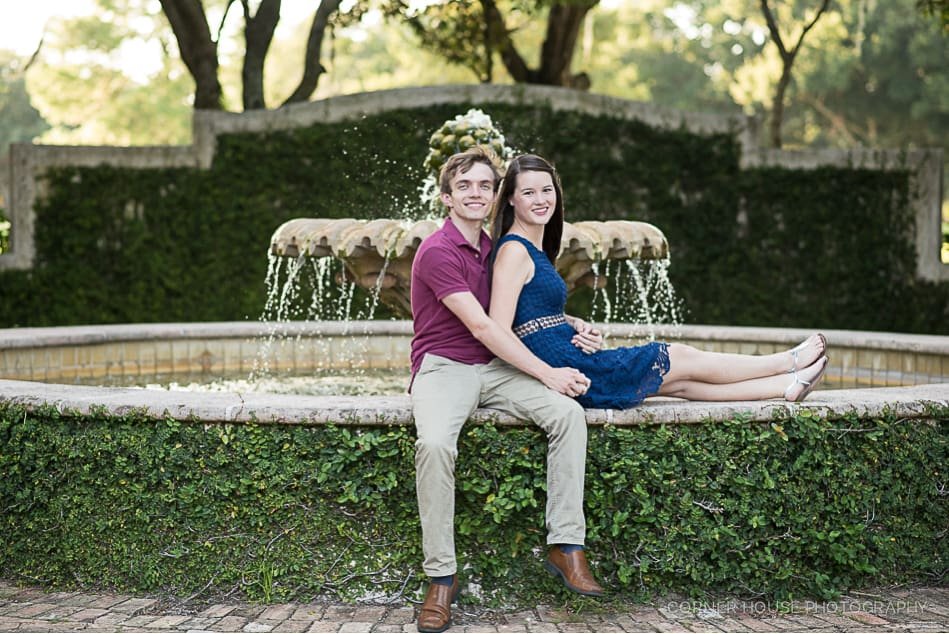 Audrey & Chris’ Park Ave. Engagement in Winter Park