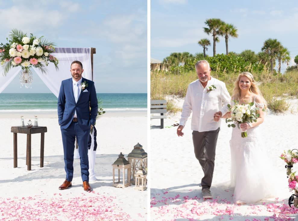 Pass-A-Grille Beach Wedding