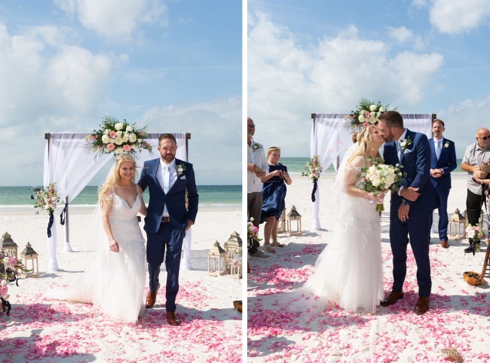 Pass-A-Grille Beach Wedding