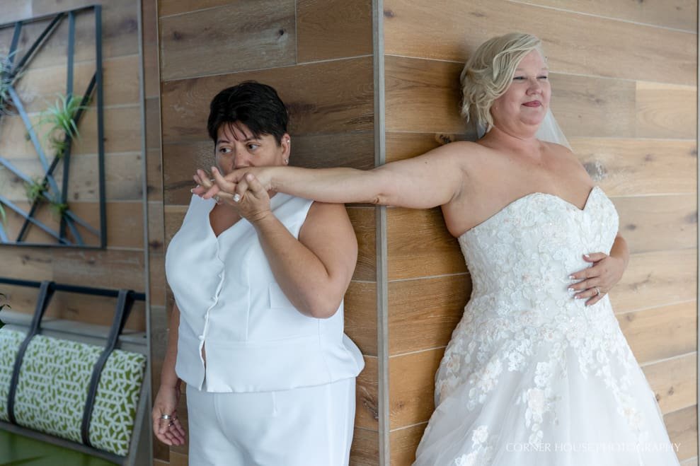 Claudette & Bo’s Quality Time Lounge Wedding