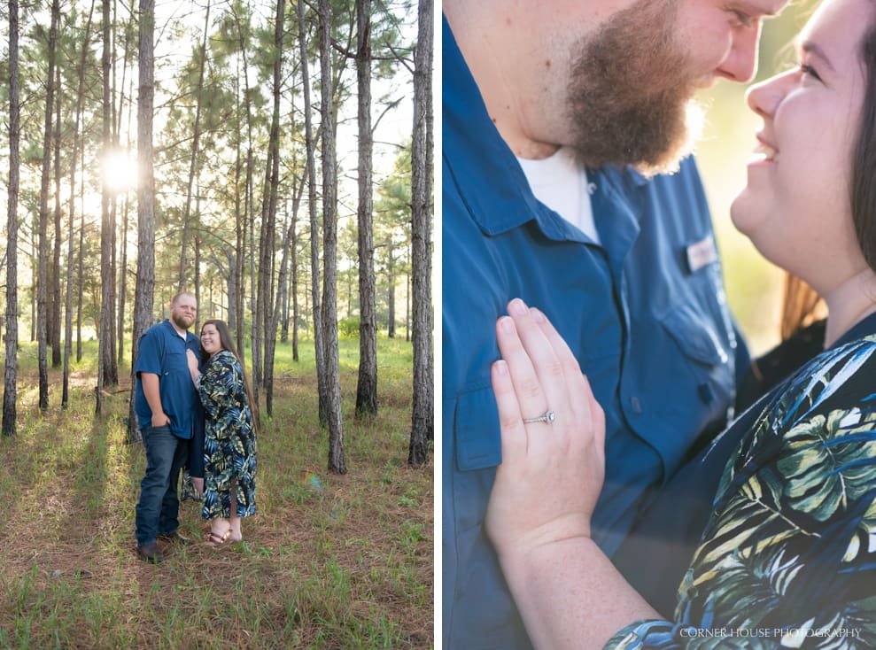 Rustic Florida Engagement