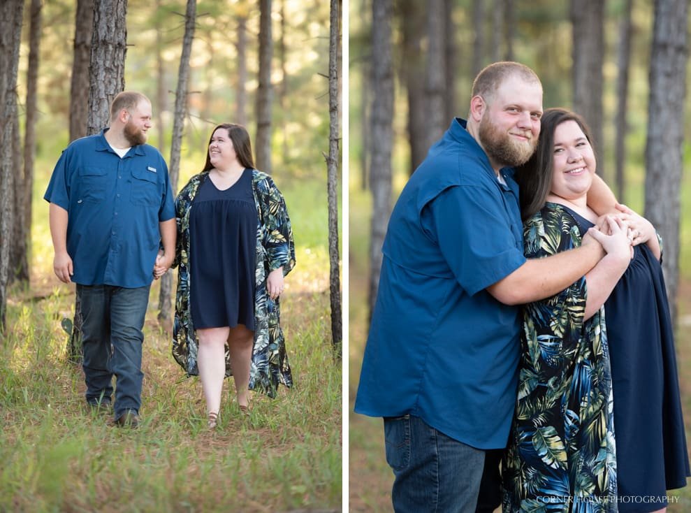 Rustic Florida Engagement
