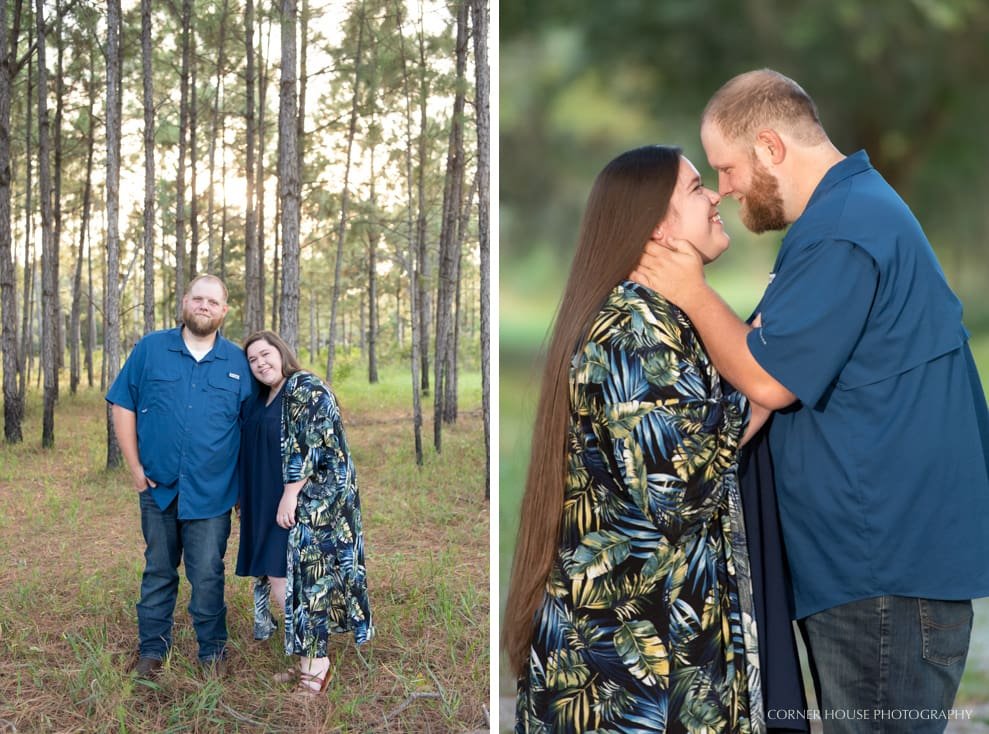 Rustic Florida Engagement