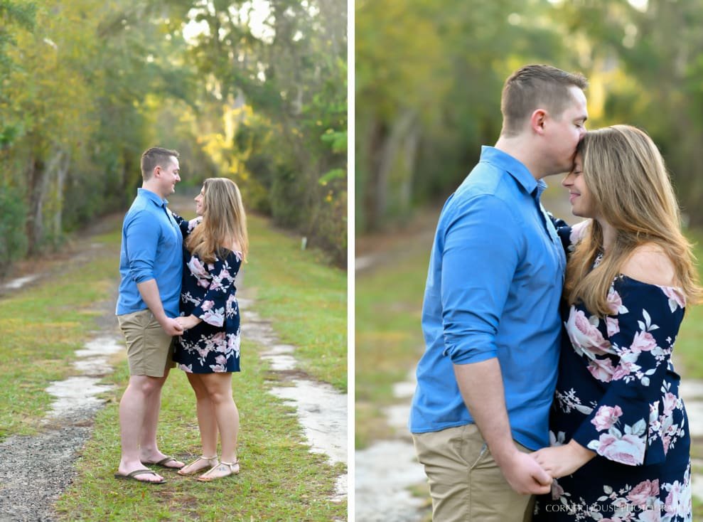 Rustic Florida Engagement