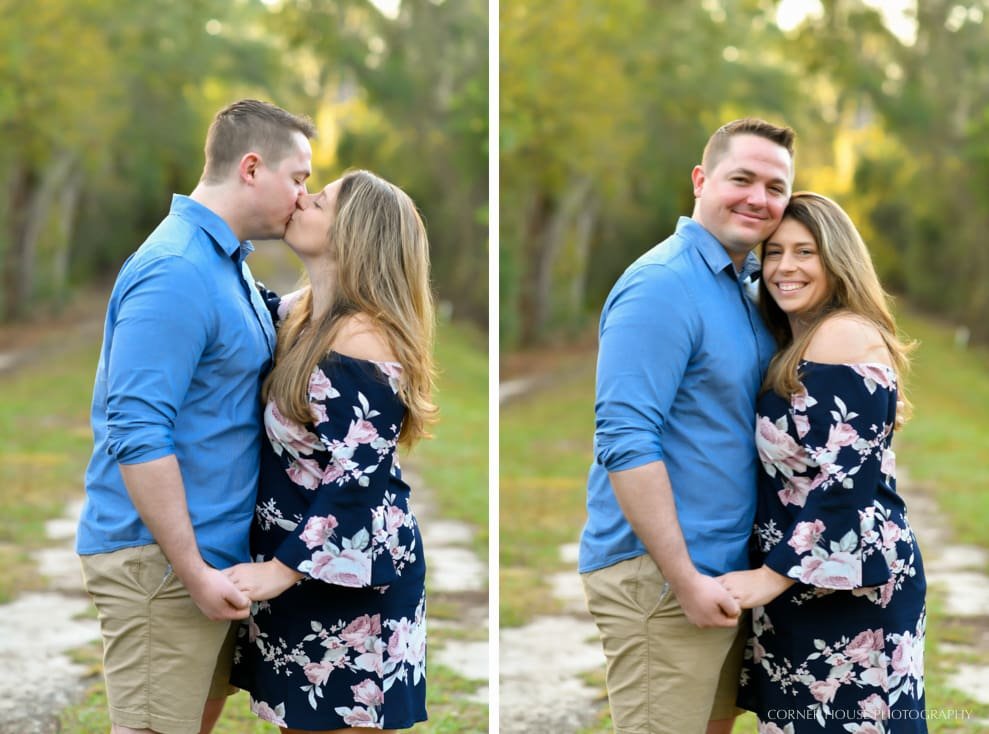 Rustic Florida Engagement