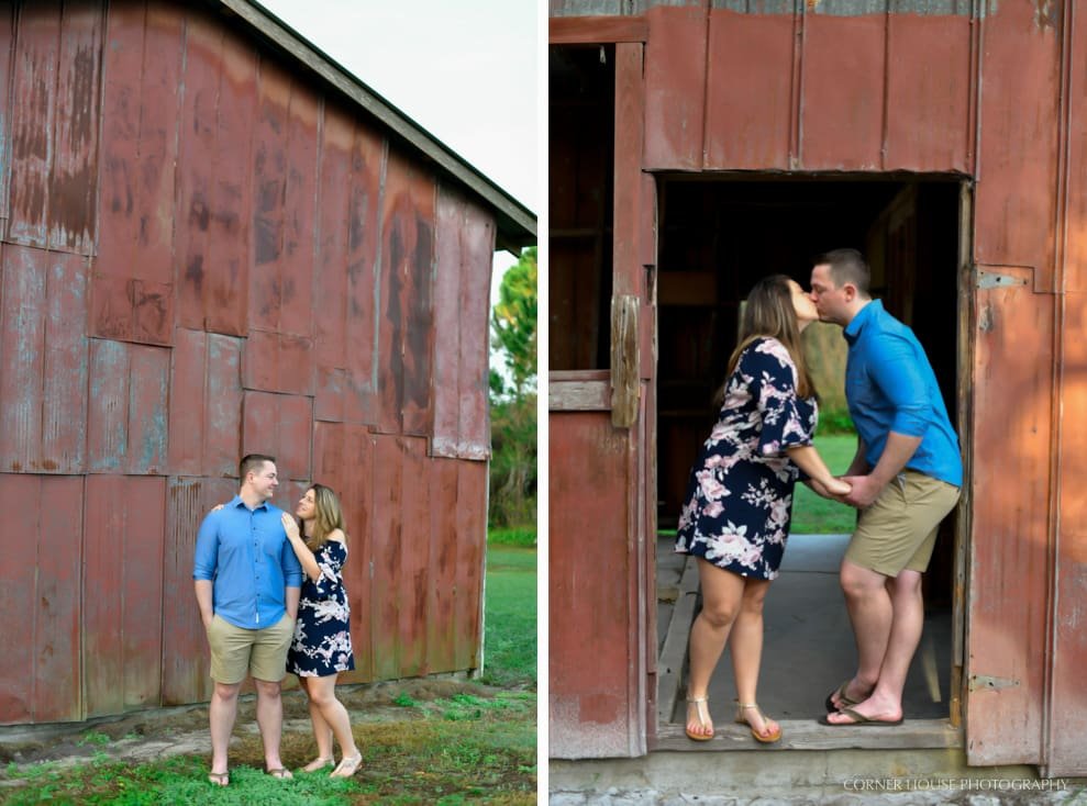 Rustic Florida Engagement