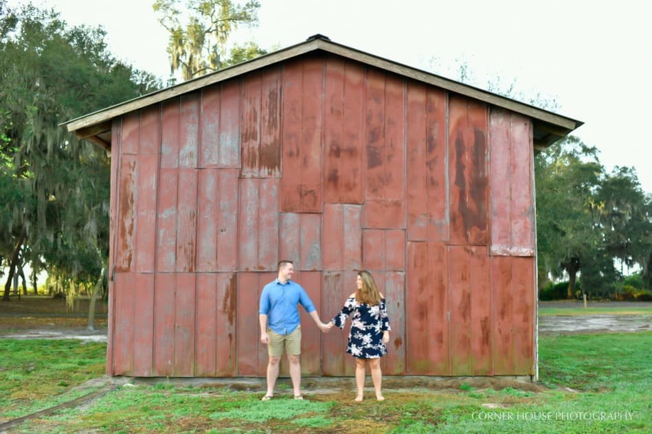 Casey & Brock’s Rustic Florida Engagement