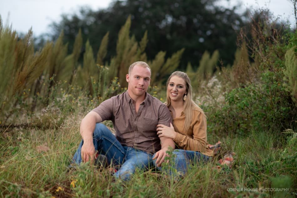 Rustic Sunset Engagement