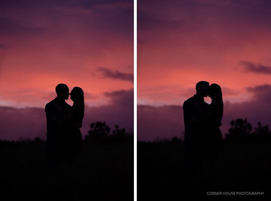 Rustic Sunset Engagement Rustic Sunset Engagement