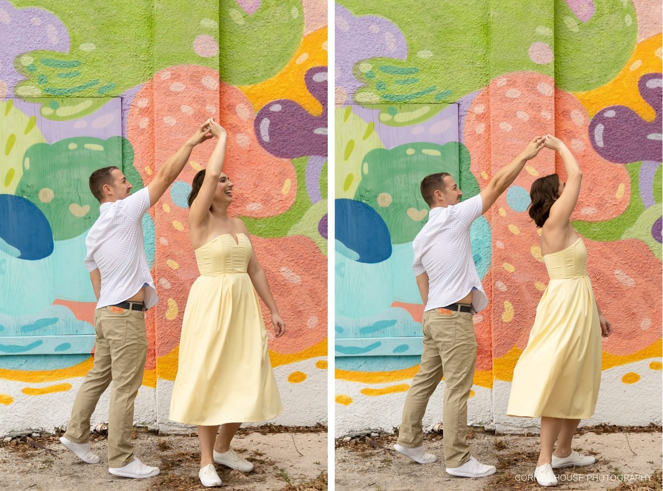 Downtown Saint Petersburg Engagement