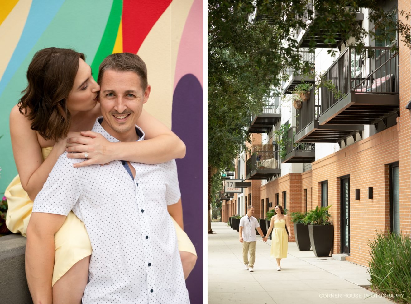 Downtown Saint Petersburg Engagement