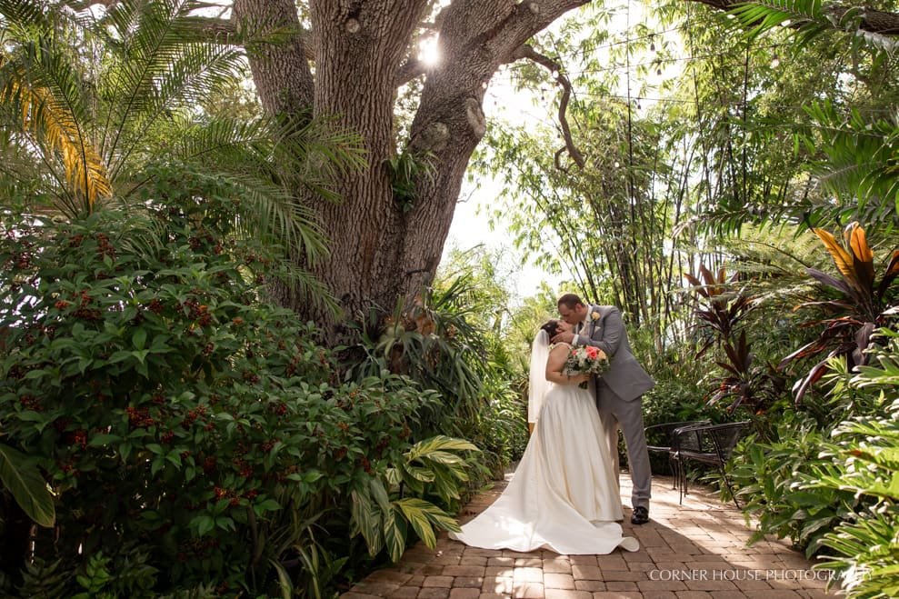 Kristine & Joseph’s Sarasota Garden Club Wedding