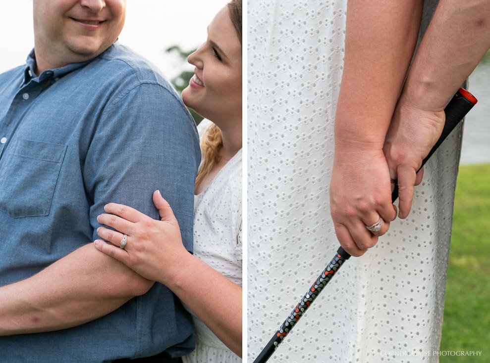 Shades of Green Disney Engagement Session