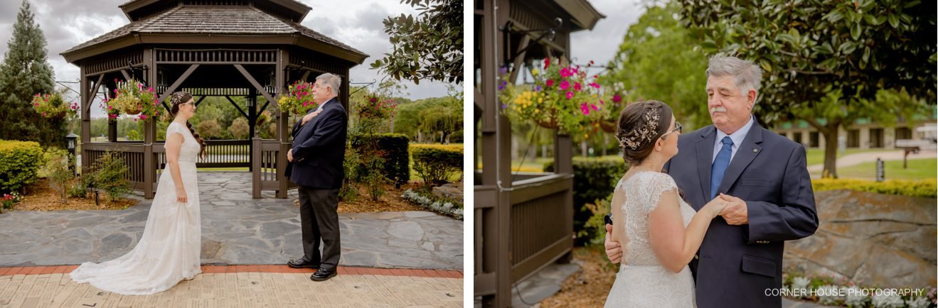 Shades of Green Wedding