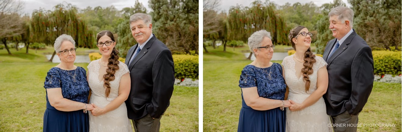 Shades of Green Wedding