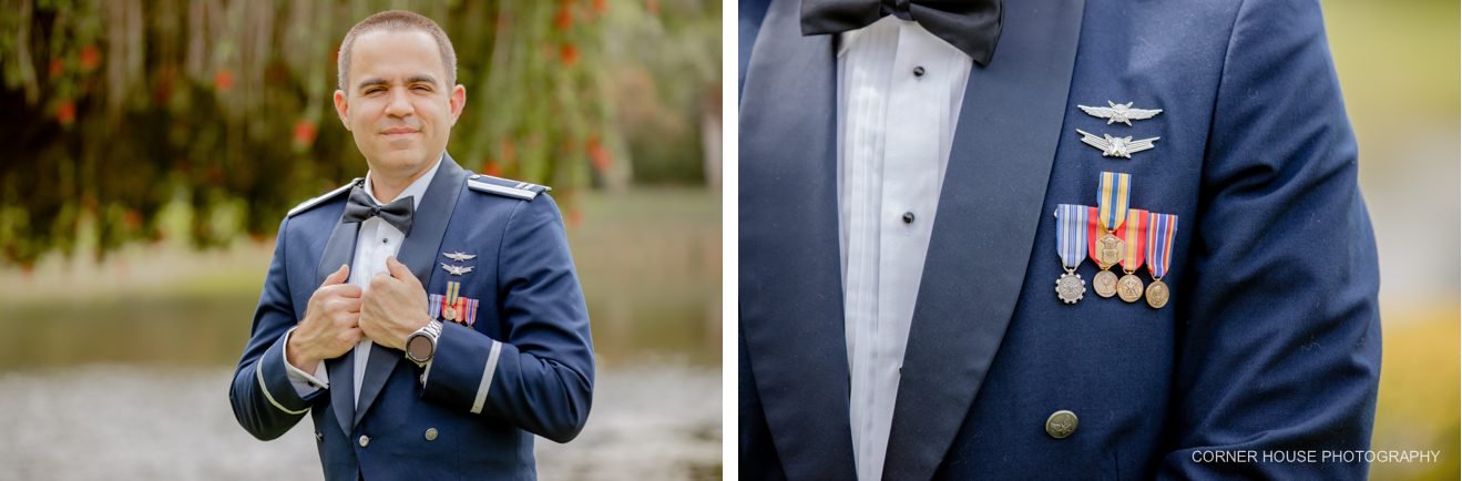 Shades of Green Wedding