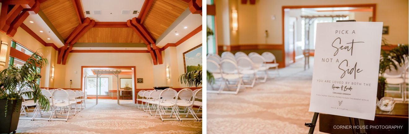 Shades of Green Wedding