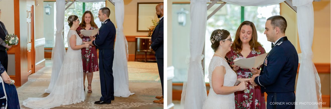 Shades of Green Wedding