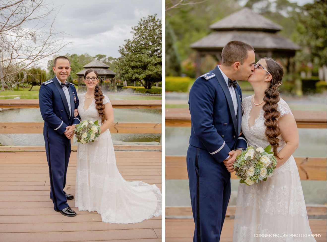 Shades of Green Wedding