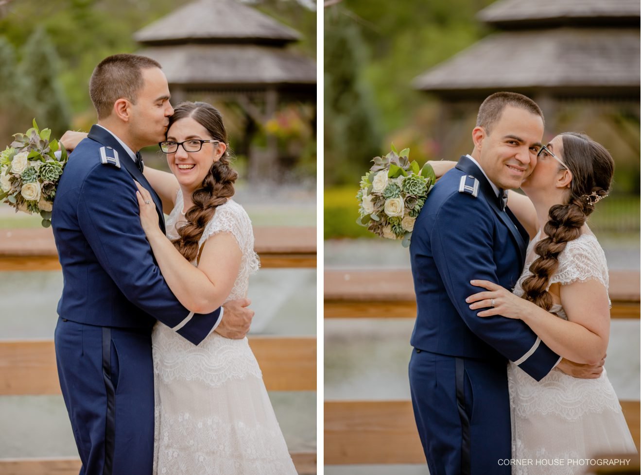 Shades of Green Wedding