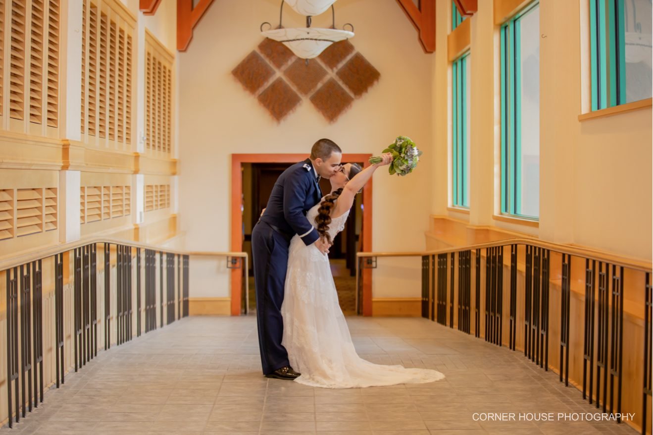 Shades of Green Wedding