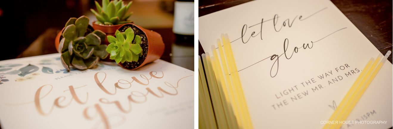 Shades of Green Wedding