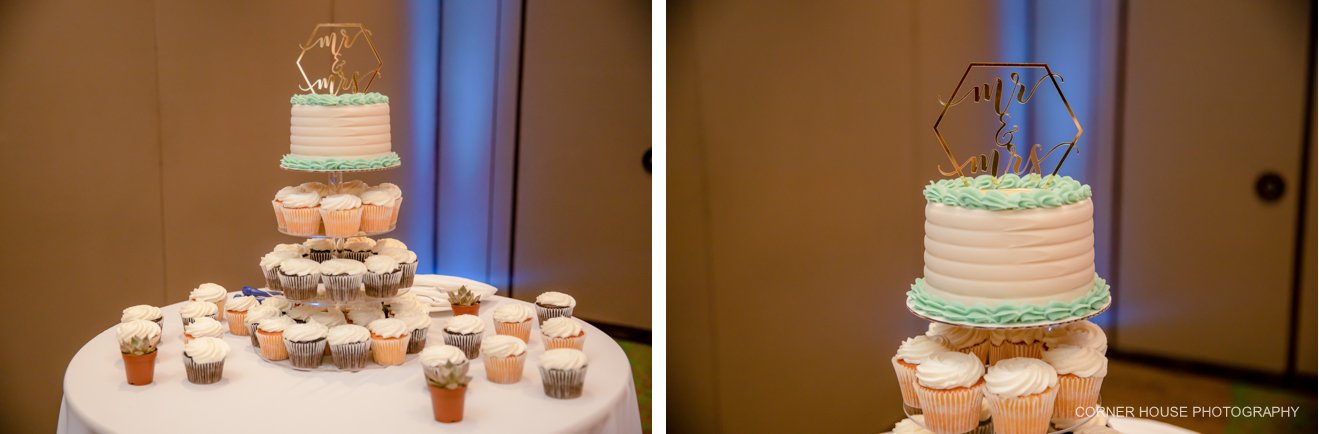 Shades of Green Wedding