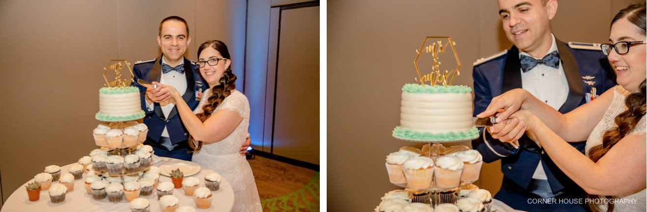 Shades of Green Wedding
