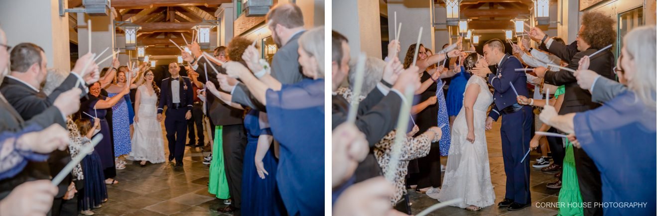 Shades of Green Wedding