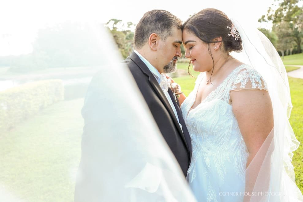 Suny & Chip’s Shades of Green Wedding