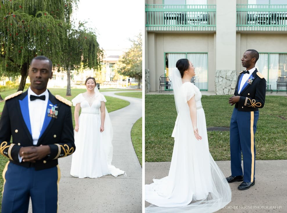 Shades of Green Wedding