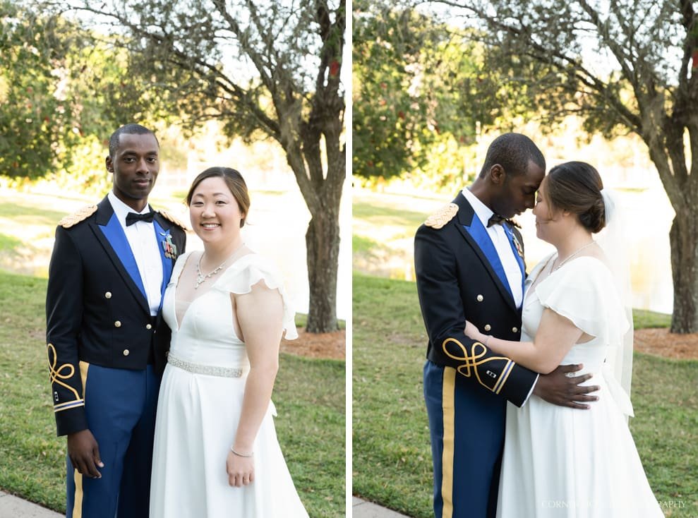 Shades of Green Wedding