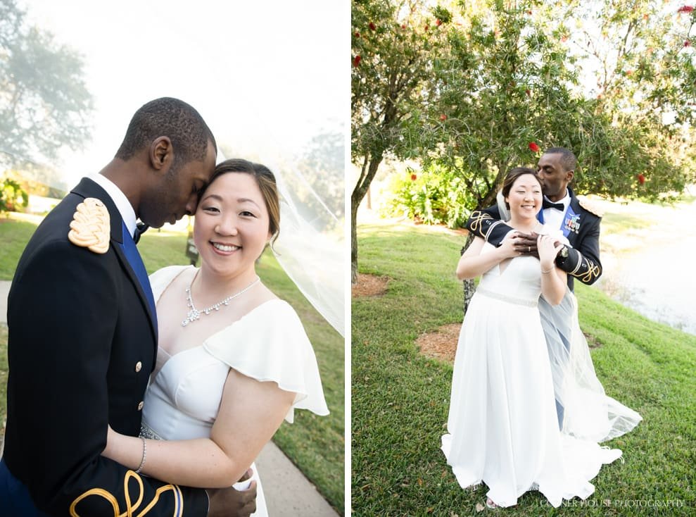 Shades of Green Wedding