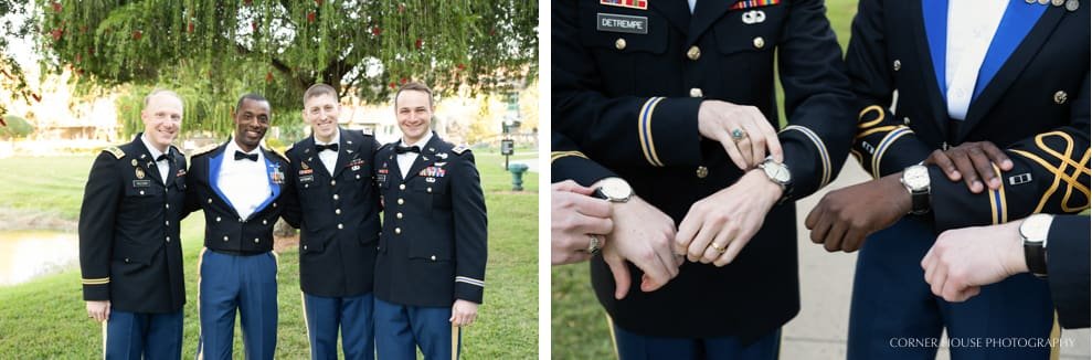 Shades of Green Wedding