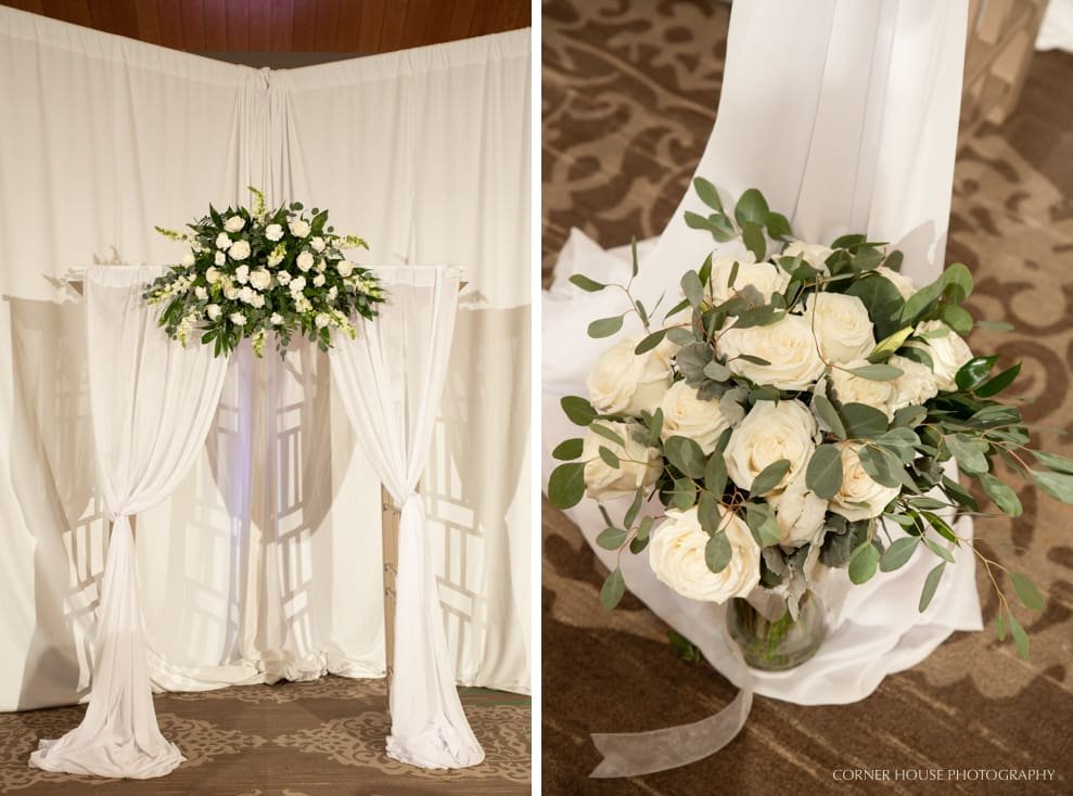 Shades of Green Wedding