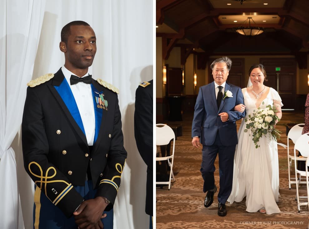 Shades of Green Wedding