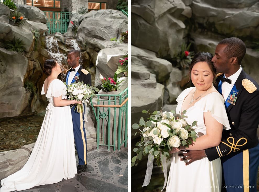 Shades of Green Wedding