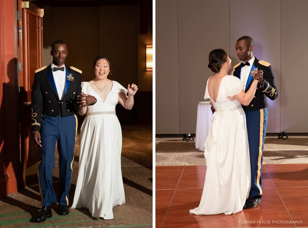 Shades of Green Wedding