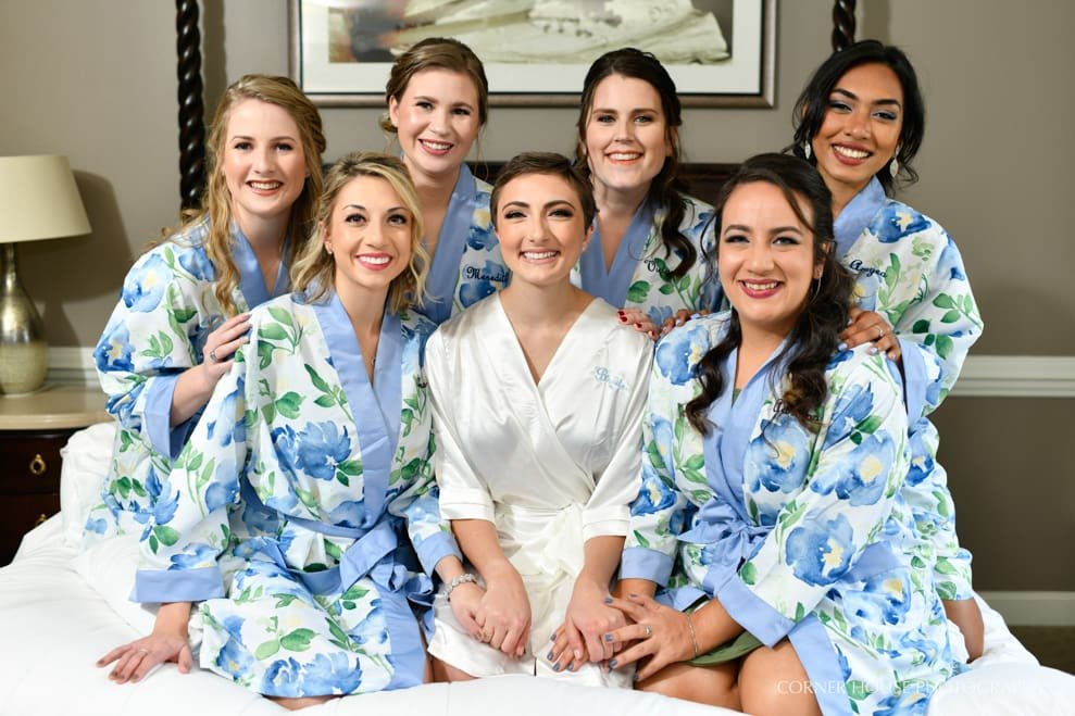 Shades of Green Wedding
