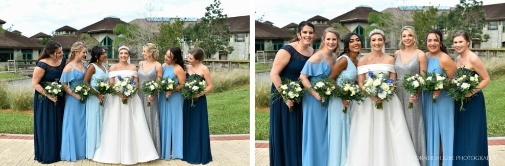 Shades of Green Wedding