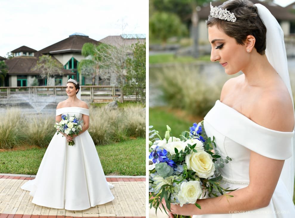 Shades of Green Wedding